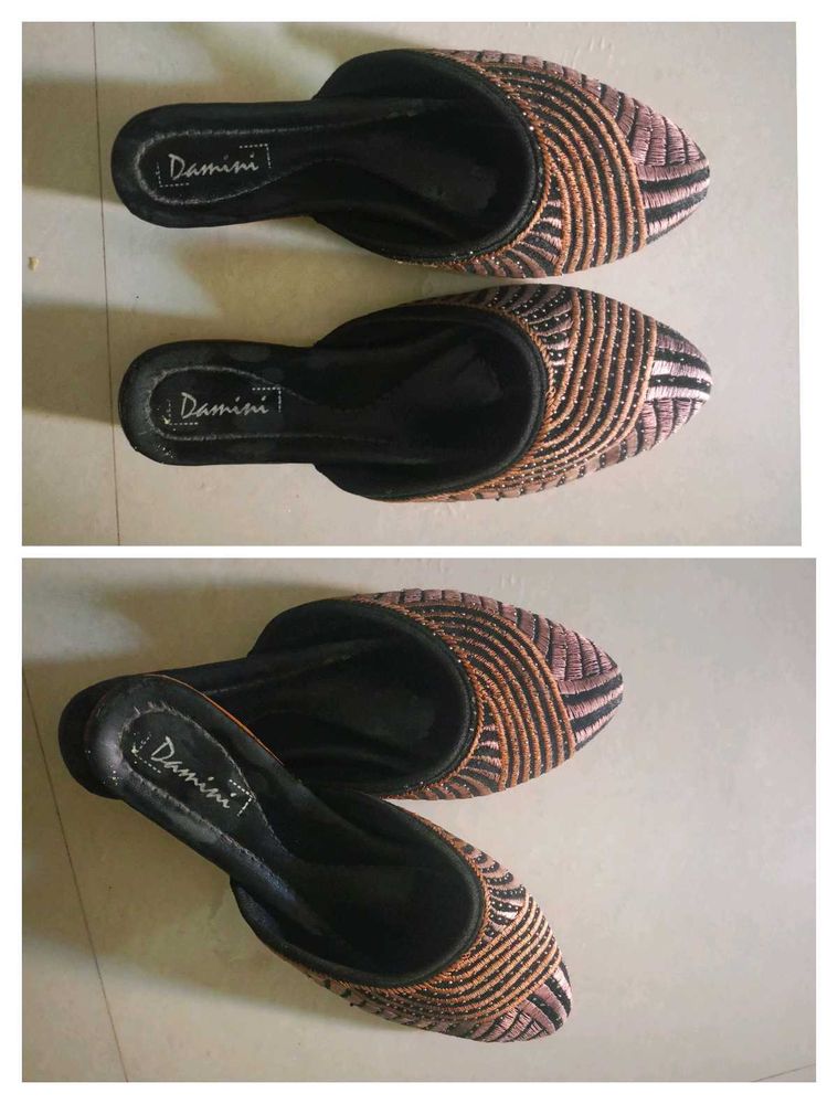 Damini Embellished Ethnic Mules