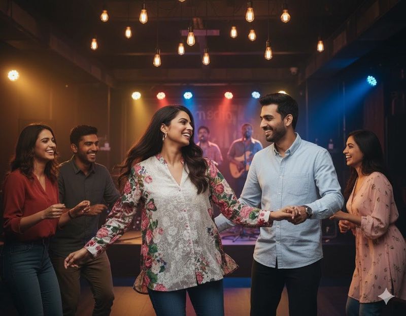 🌸 Rose Garden Chic! Mandarin Collar Tunic 🤩