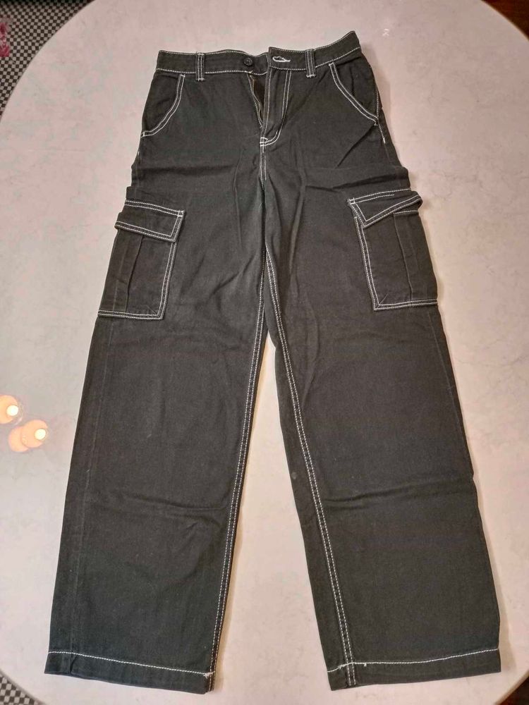 Black Cargo Pants
