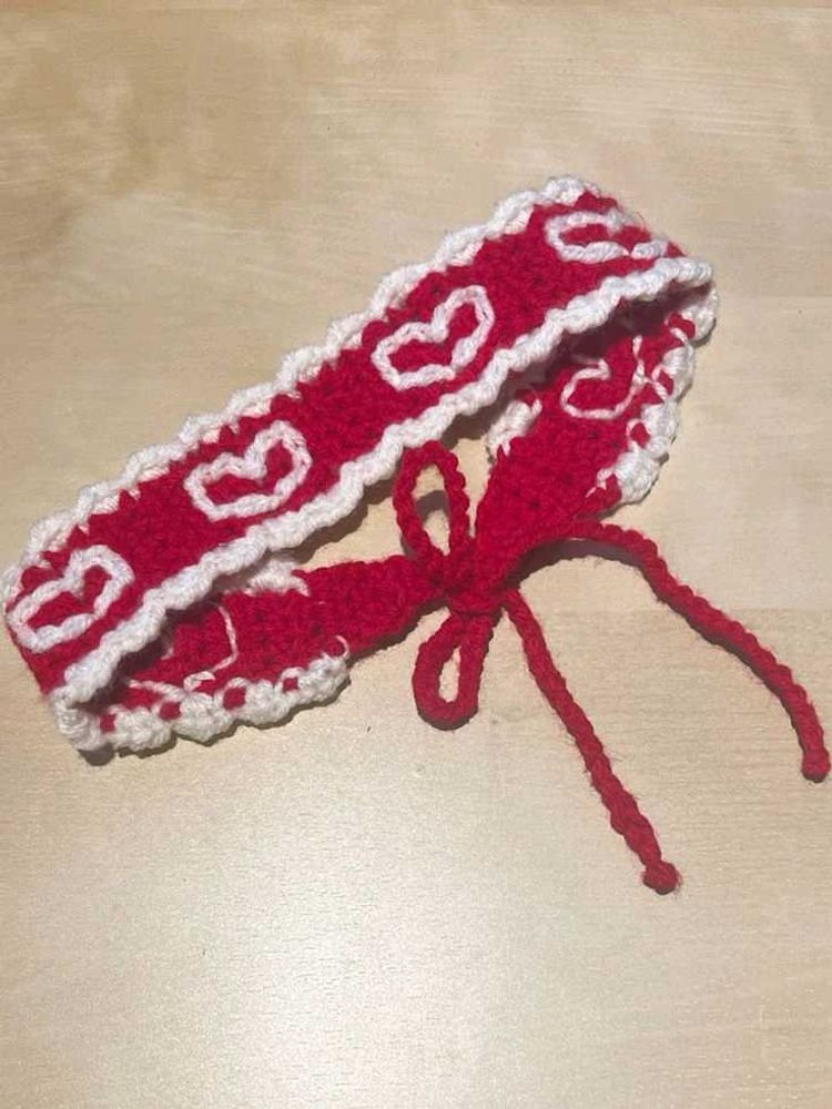 Red Heart Headband