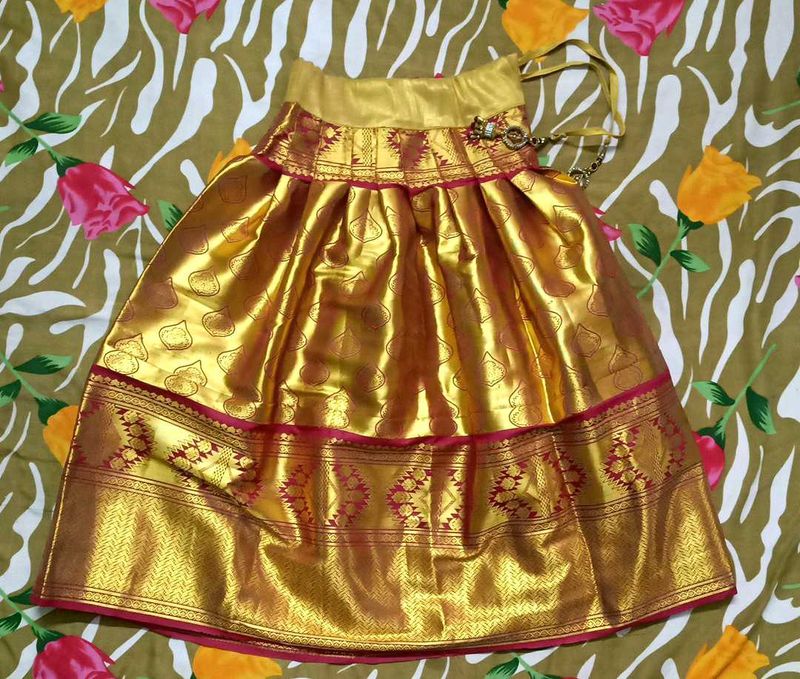 GRAND Traditional PAAVADAI Skirt For Kids