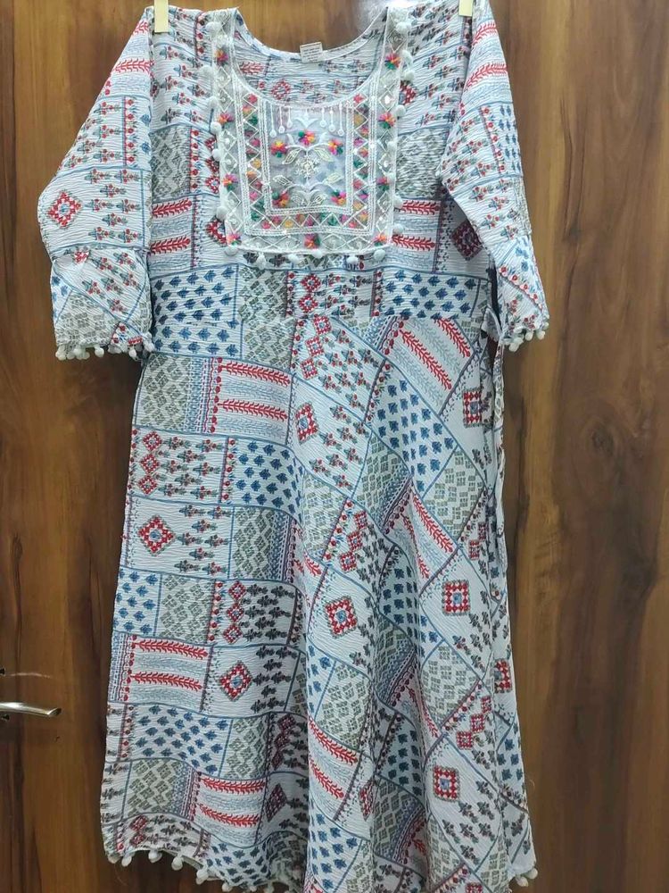 Ethnic Printed Kurta