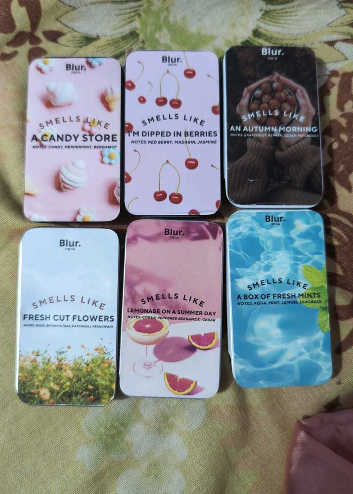 Blur Solid Perfume Combo Set