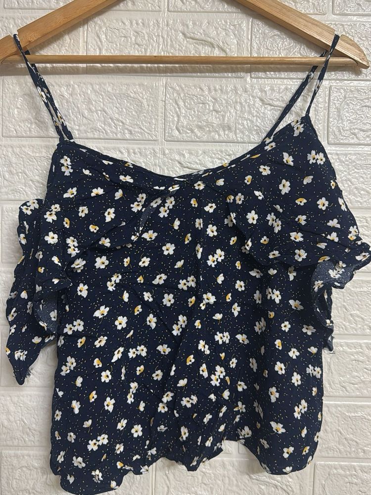 Floral Off-the-Shoulder Top
