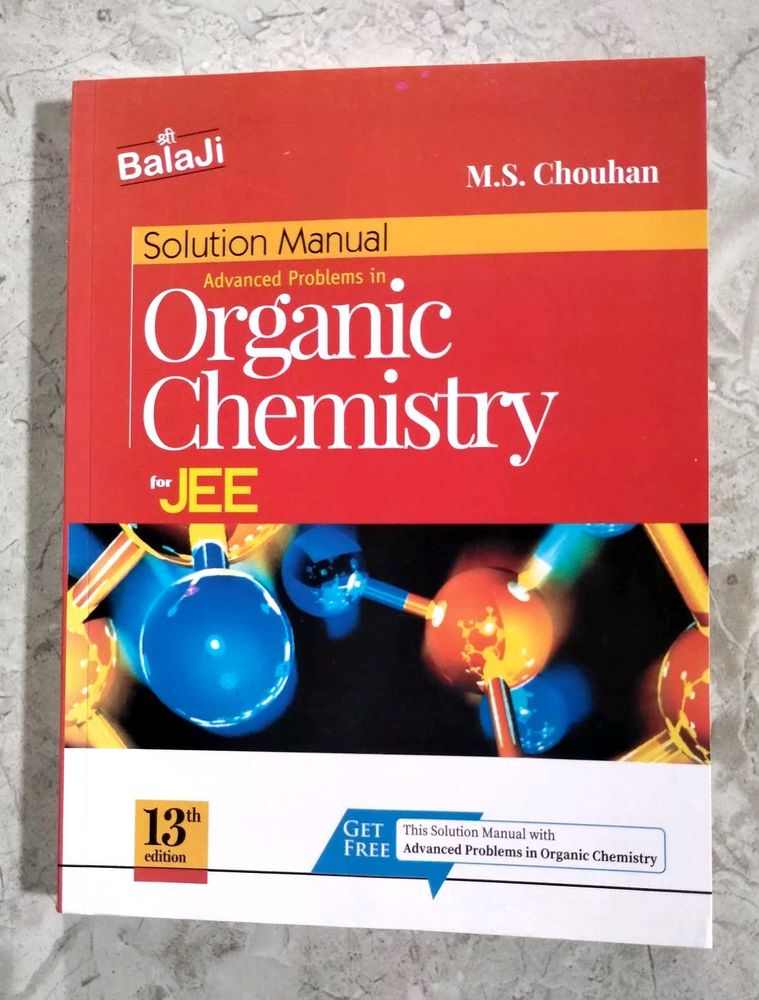 Organic Chemistry Solution Manual JEE ADVANCED