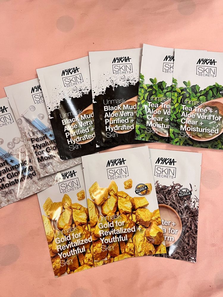 Nykaa Set Of 9 Sheet Masks