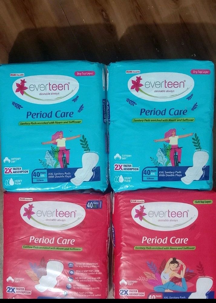 Xxl Sanitary Pads (80piece)Blue
