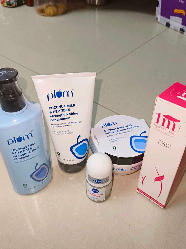 Plum Complete Hair Care Kit With 2 Freebies