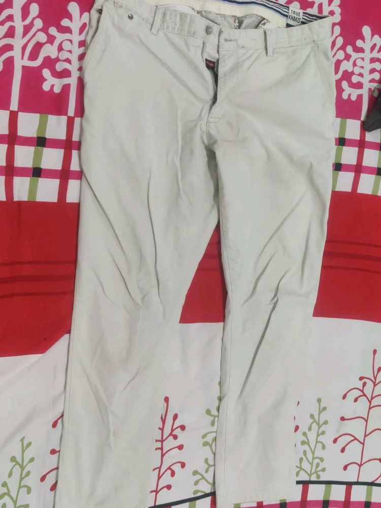 Casual Beige Pants