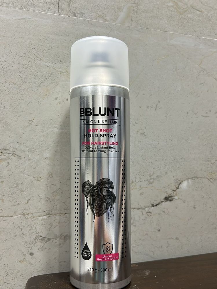 BBLUNT Hot Shot Hold Spray