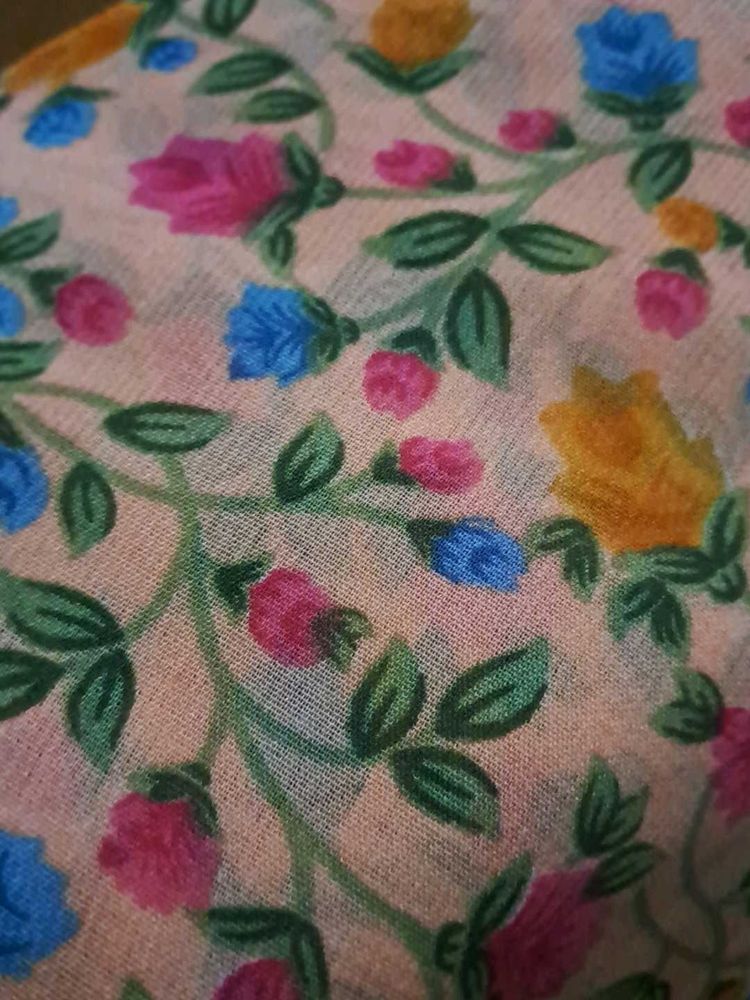 Flora Print New Saree