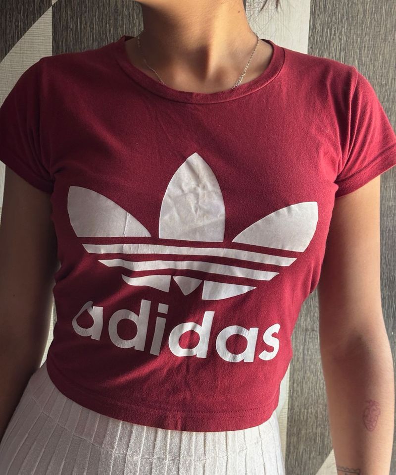 Adidas Cropped Tee