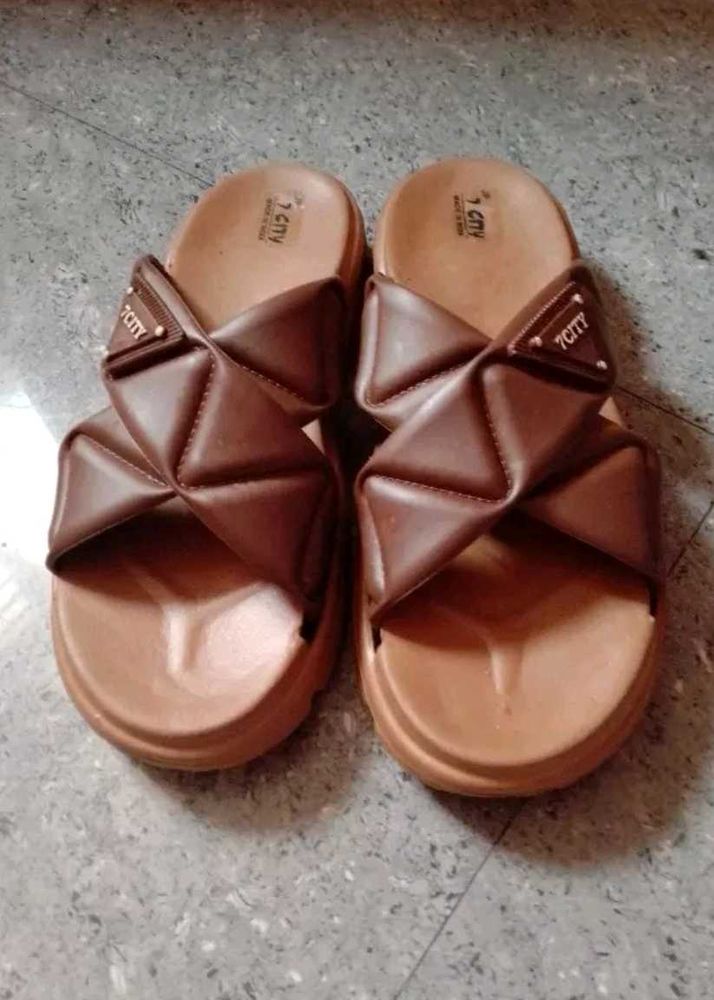 Brown Slippers
