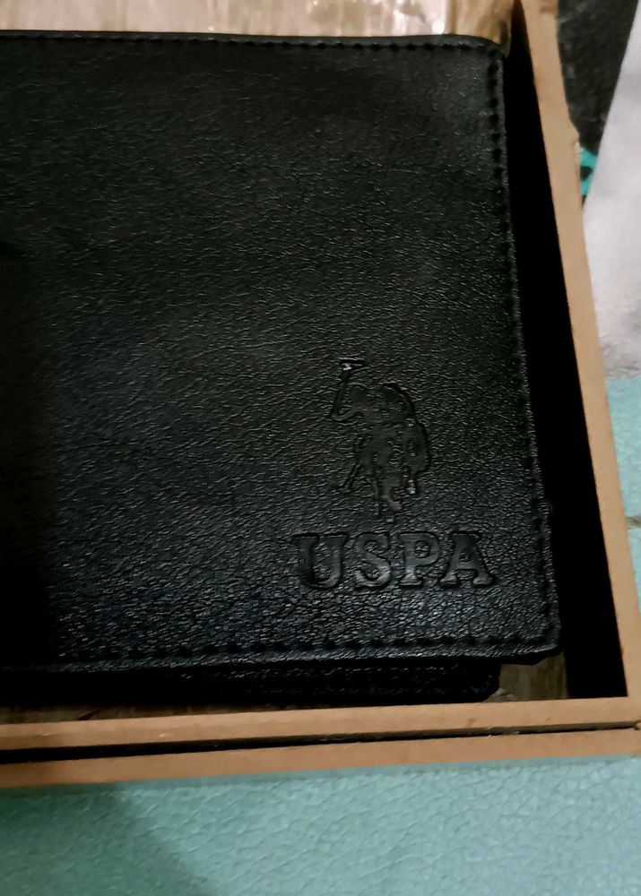 USPA Black Wallet