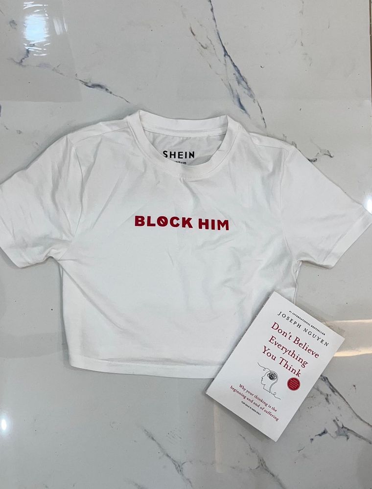 Brand New Shein Baby Tee