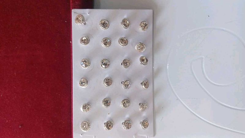 silver Earrings(1jodi)