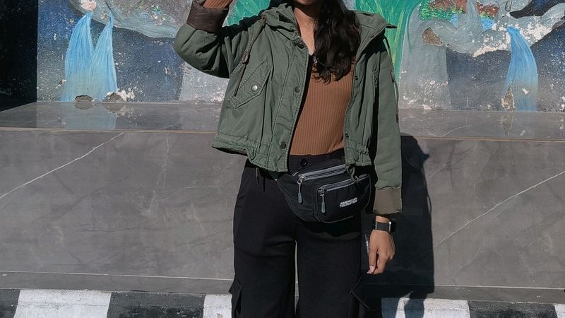 Olive Jacket For Winter