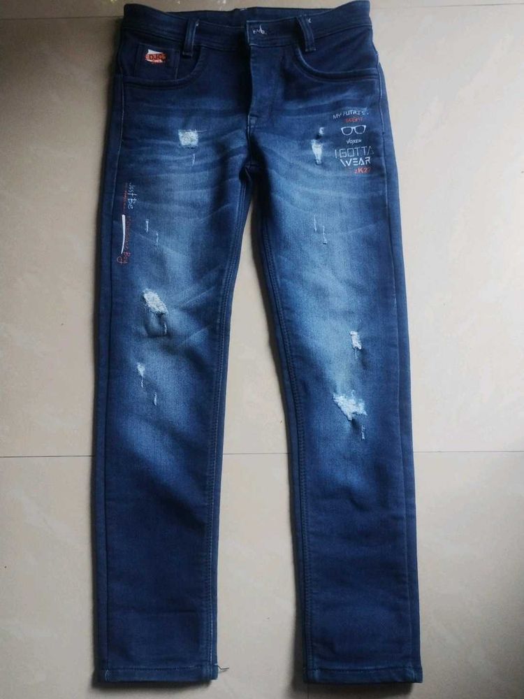 Stylish Blue Denim Jeans