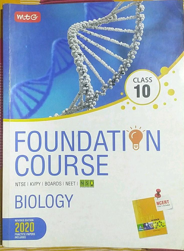 MTG Foundation Course BIOLOGY for Class10