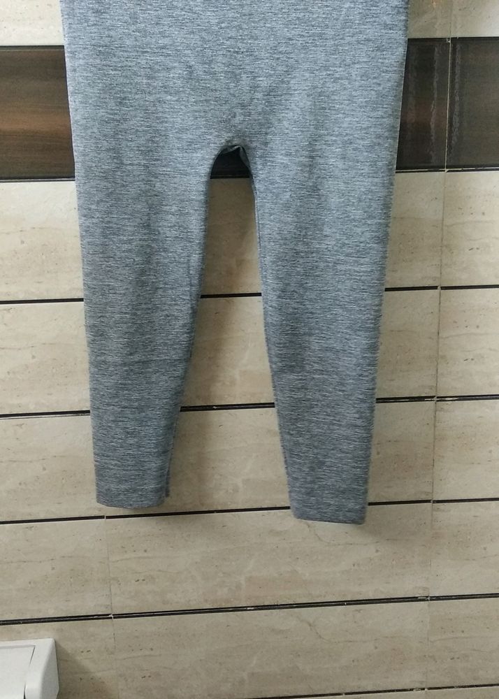 Gray Active Leggings