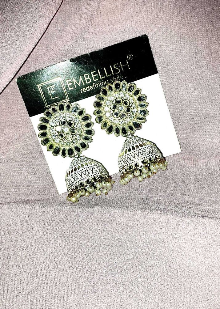 Embellish Jhumka Earrings
