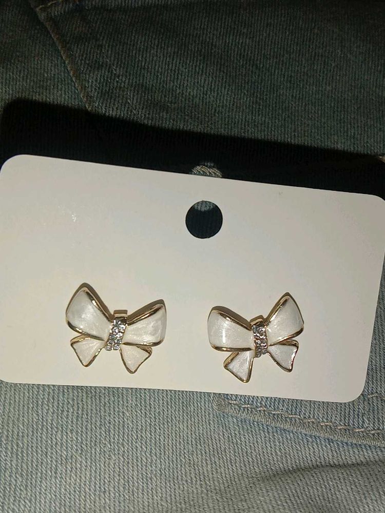 Bow Stud Earrings