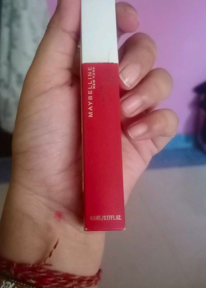 Maybelline New York Red Matte Lipstick