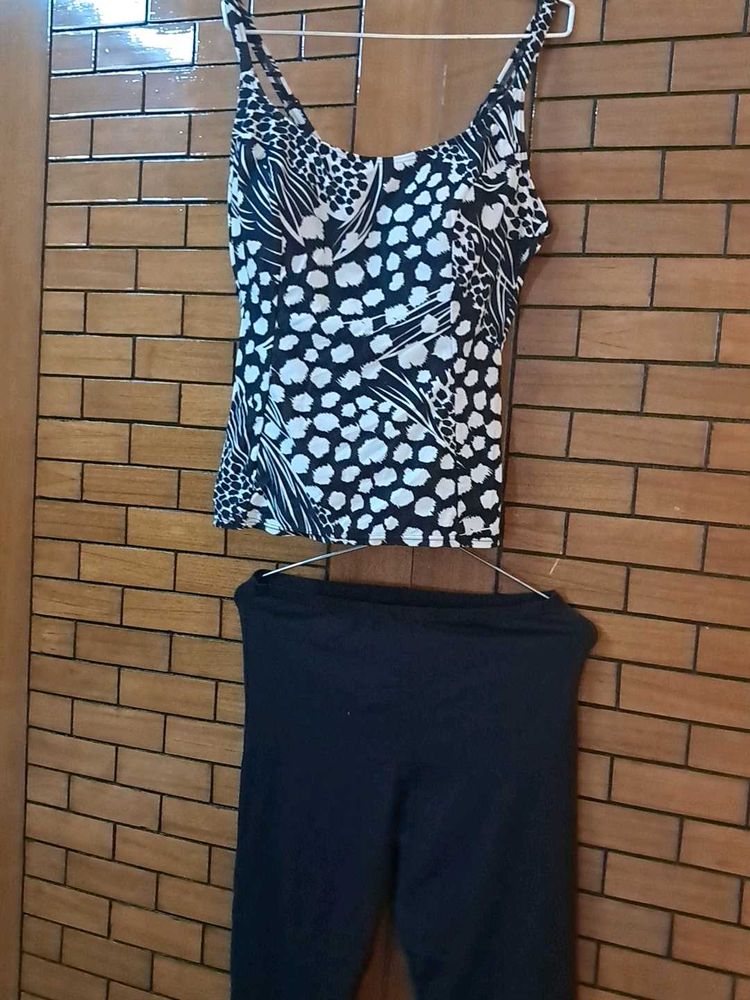 Combo  Of  Top N Short  Legging