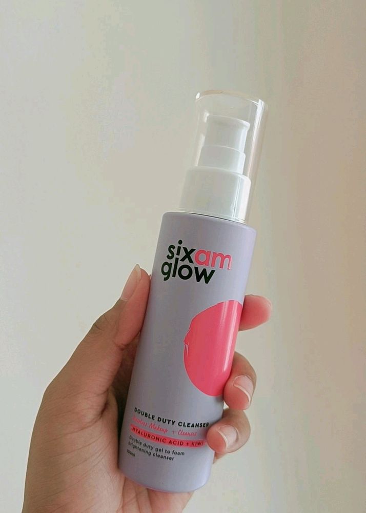 SIXAM Glow Double Duty Cleanser 100ml, Face Wash t