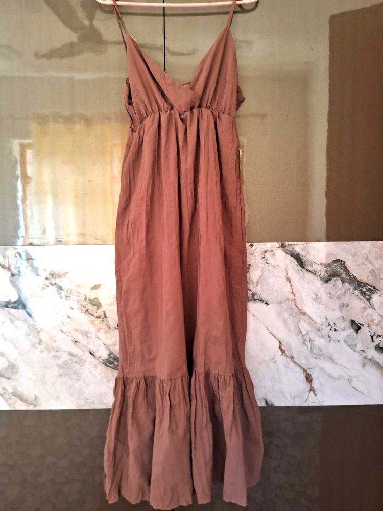 Mauve Maxi imported Dress Made In Korea