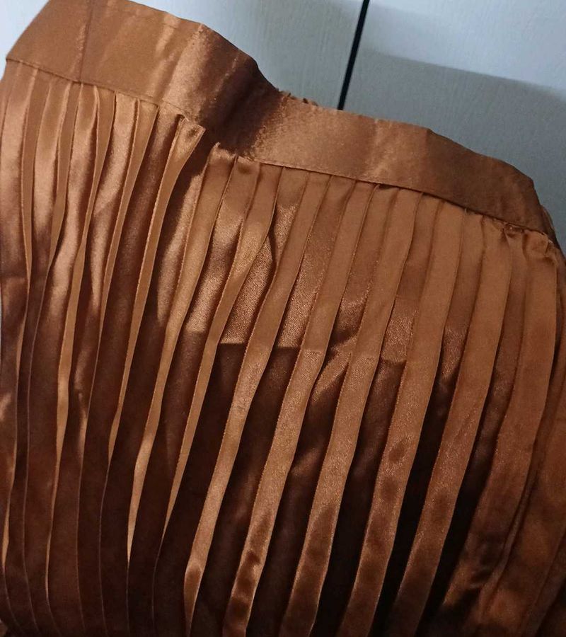 Accordion Pleated Skirt