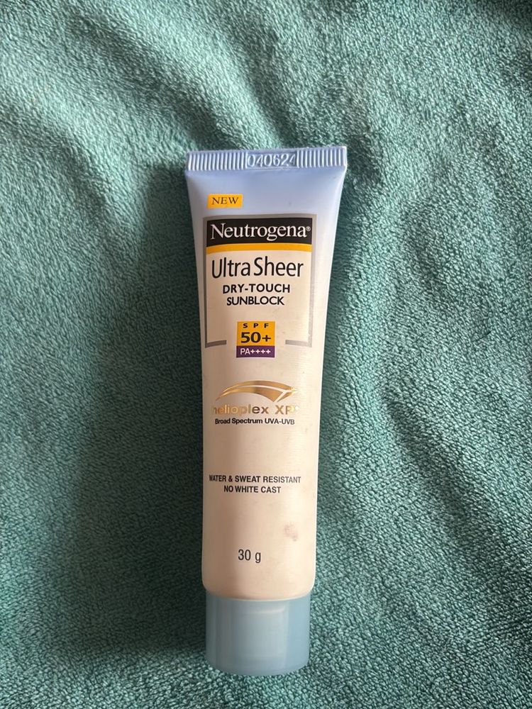 Neutrogena Ultra Sheer Dry Touch Sunblock