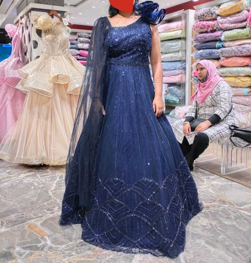 Fancy Gown With Cancan