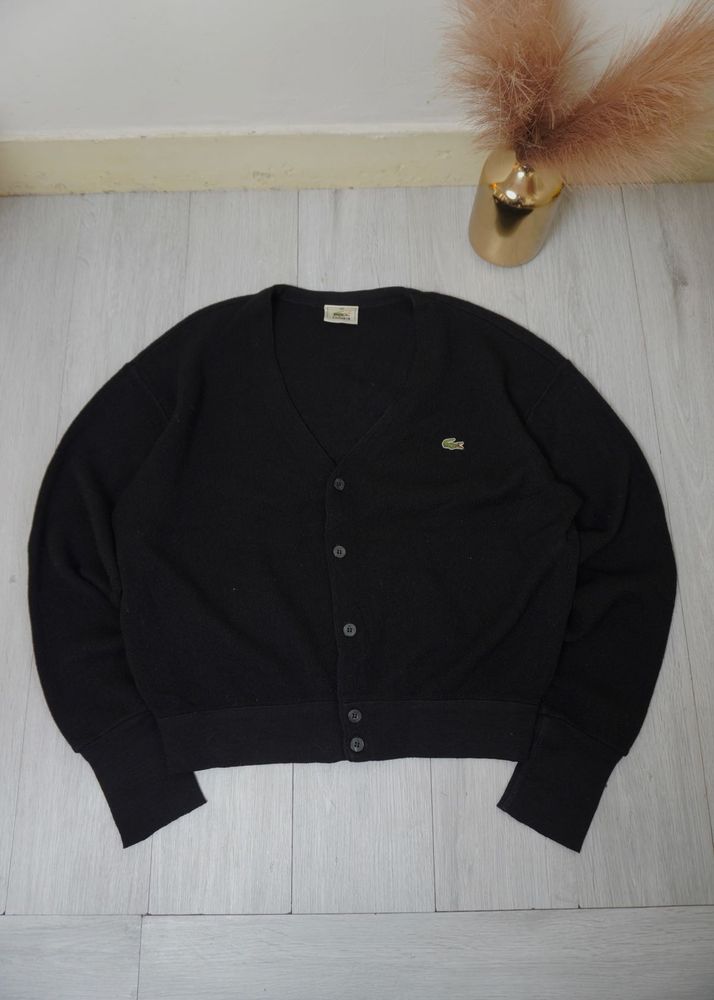 Lacoste Black Cardigan