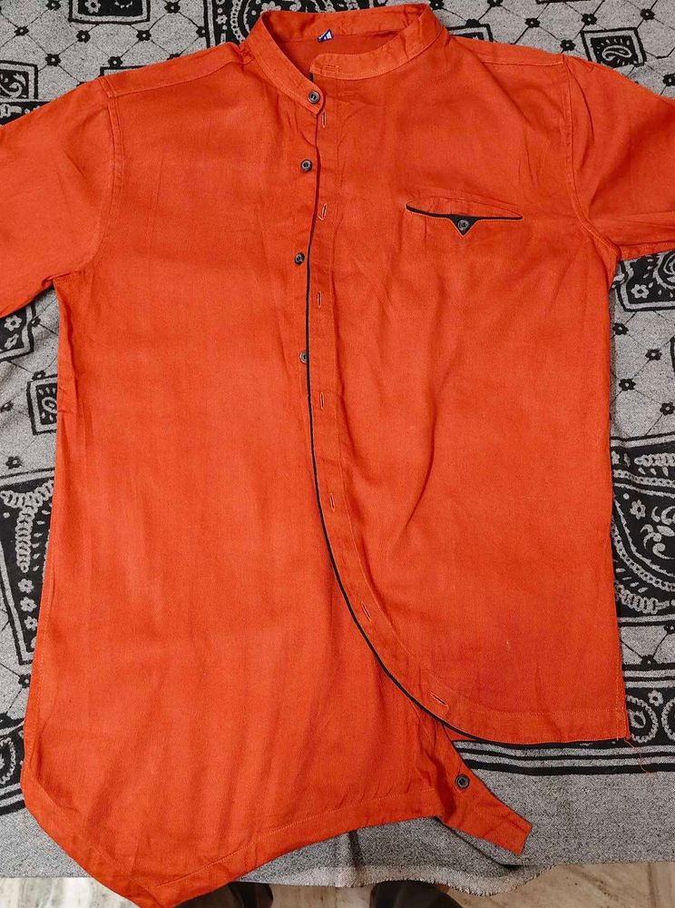 Asymmetrical Kurta and Stylish Shirt