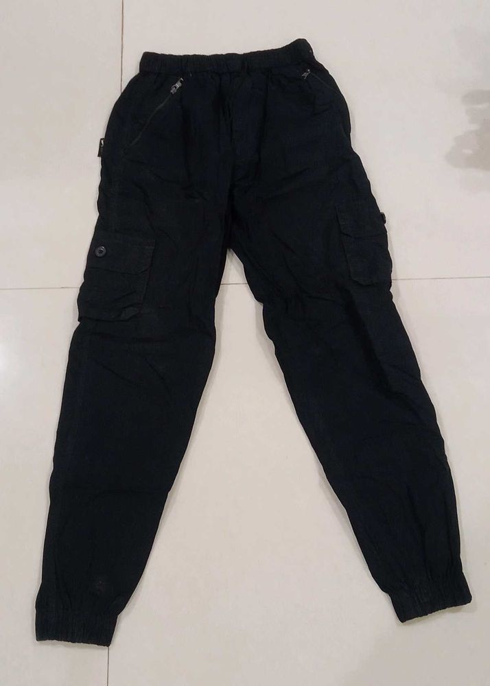 Black Cargo Pants
