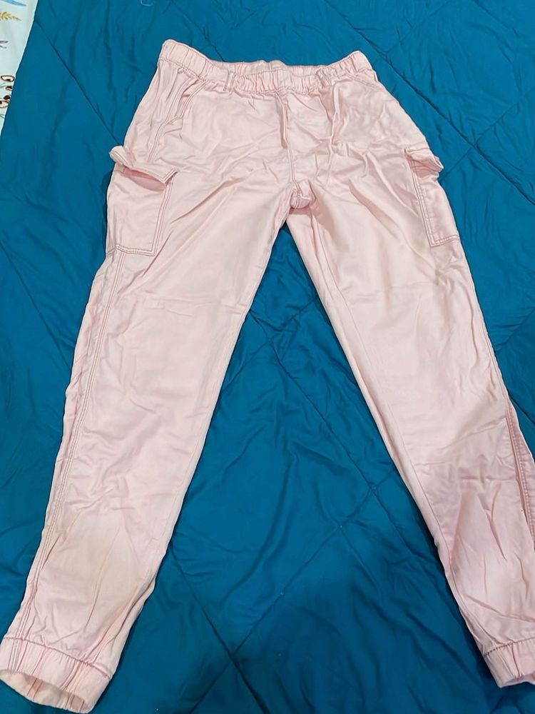 Pink Cargo Pants