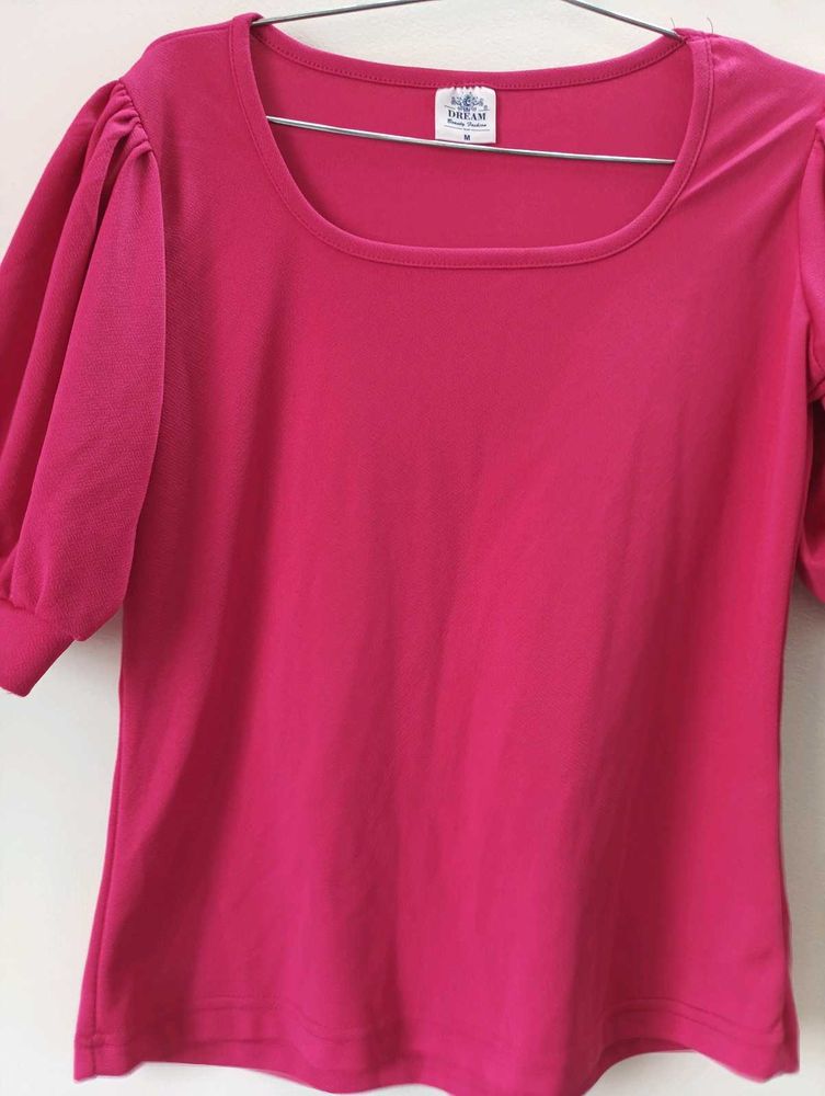 Hot Pink Top.