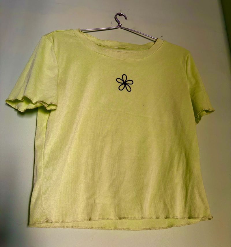 Cute Flower Graphic Tee