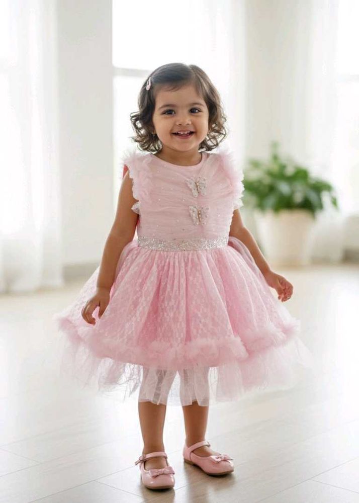 Adorable Pink Tulle Dress