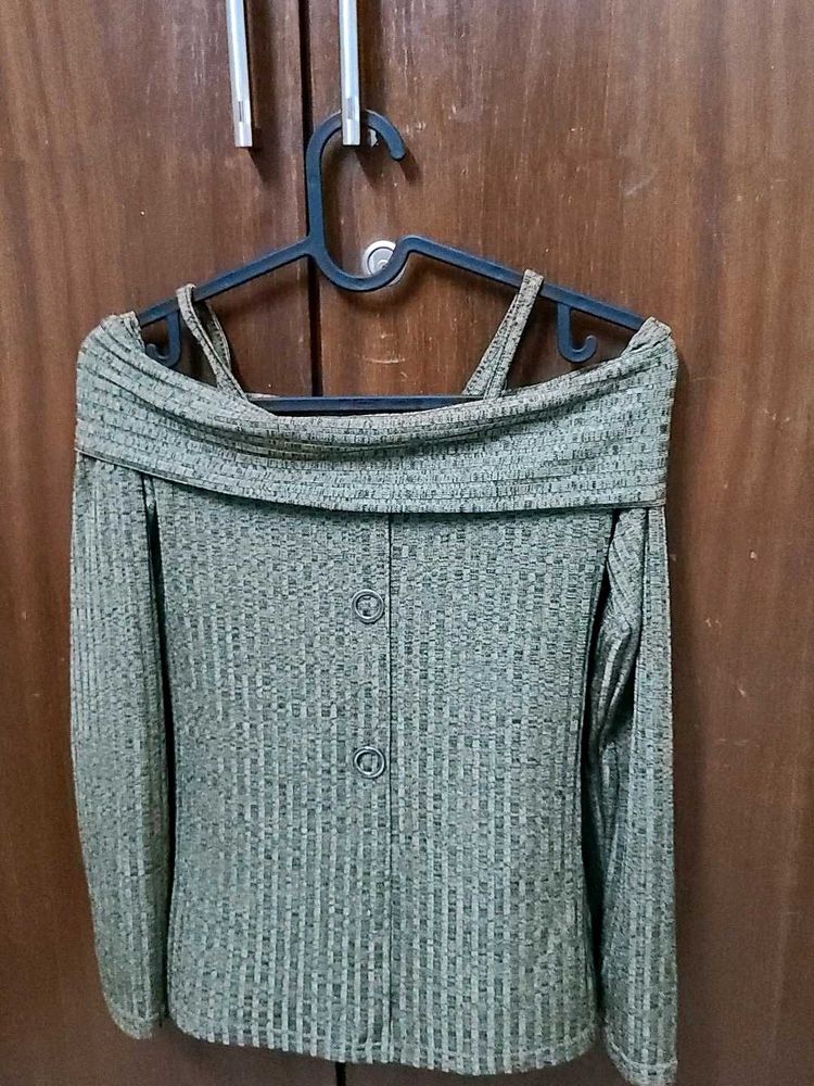 Party-wear Off Shoulder Top