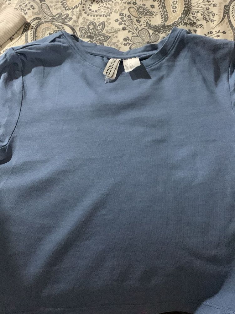 Blue H&amp;M Divided Tee