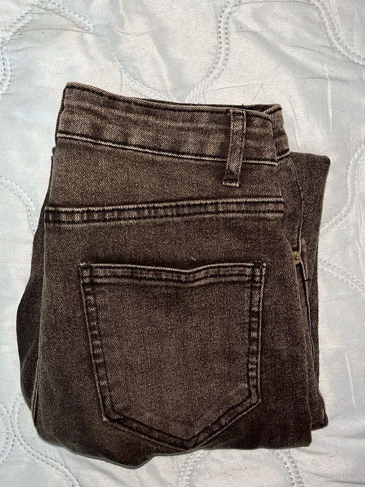 Dark crahcoal Denim Jeans
