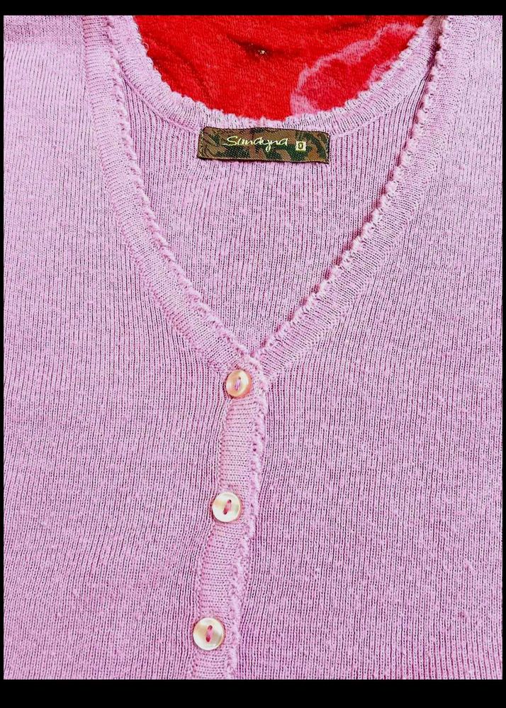 Pink Cardigan/blouse