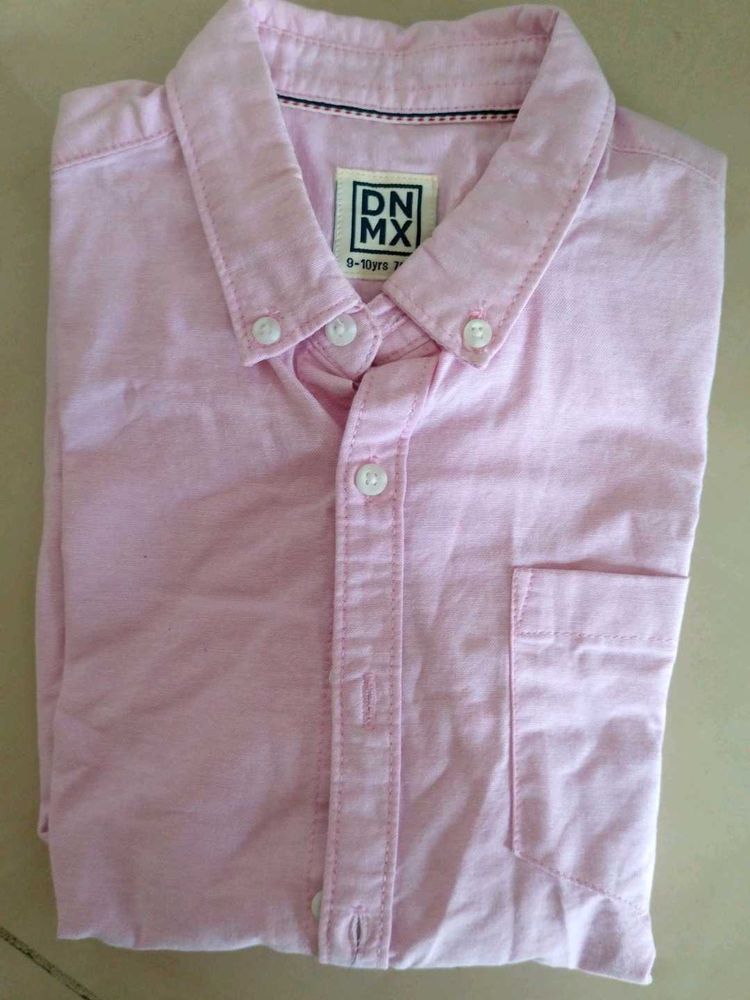 Pink Dnmx Boys Shirt