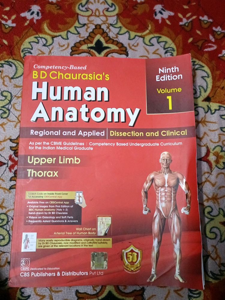 Human Anatomy BD Chaurasia Volume 1