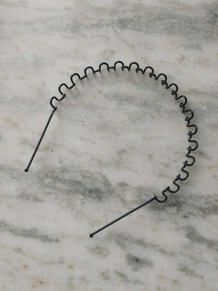 Retro Black Metal Hairband