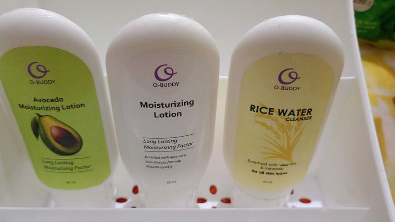 3 Combo (2xMoisturizer+ Rice Water Cleaner)