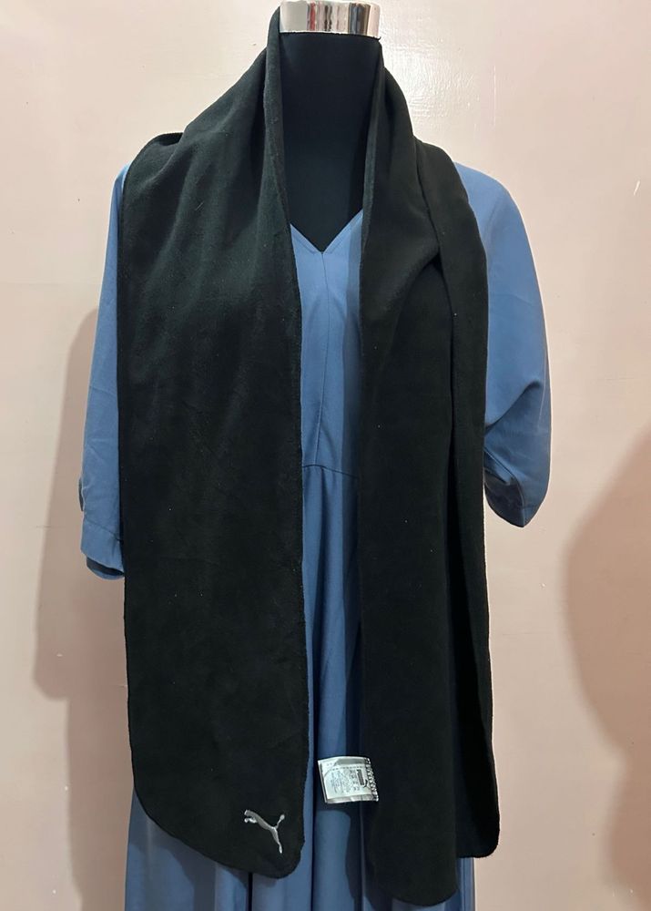 Puma fleece Black Scarf