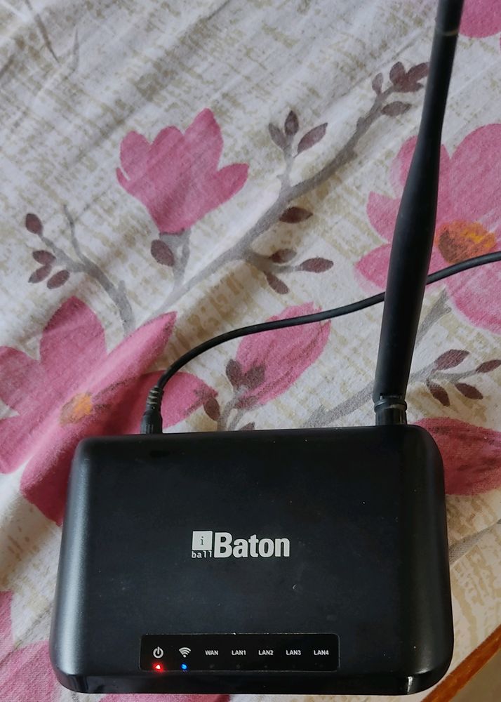 iBall Baton, Single Band Wi-Fi Router 150M.